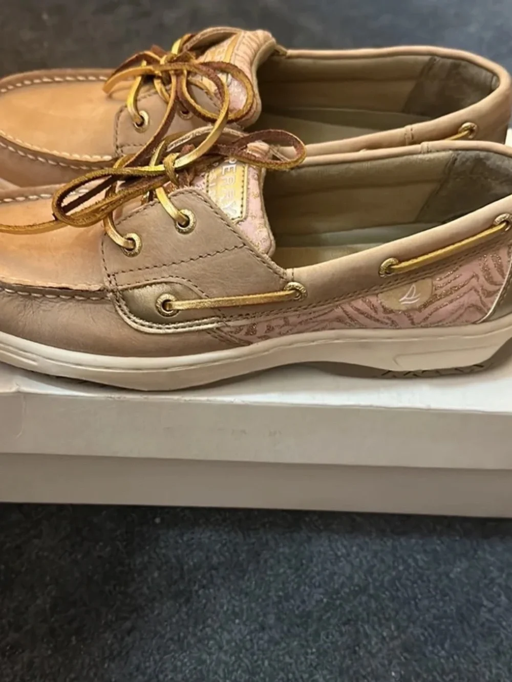 NWOT Leather Sperry Top-sider Woman's Shoes